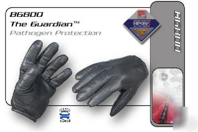 Hatch guardian BG800 fluid proof search gloves lg
