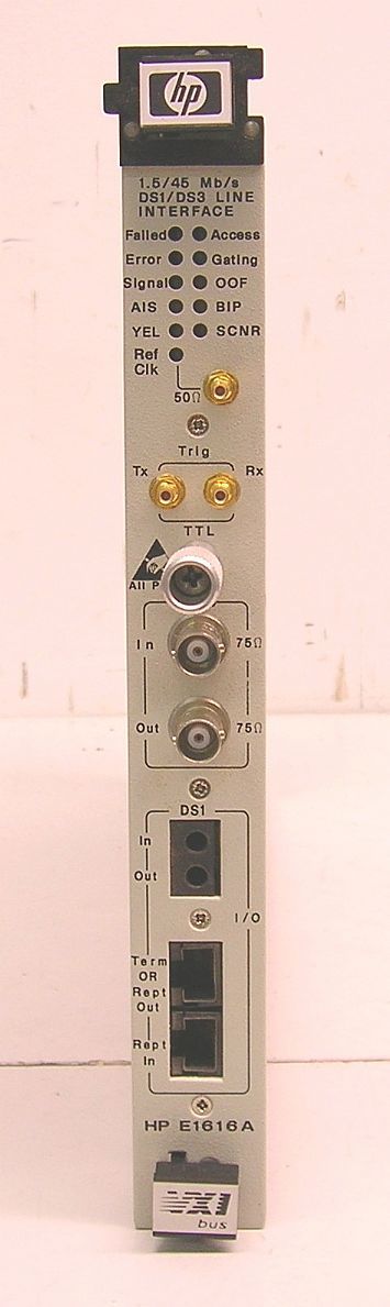 Hp agilent E1616A line interface single slot module vxi