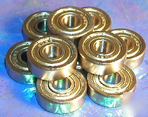 Lot 10 ball bearings 628Z 8X24X8 metal shielded bearing