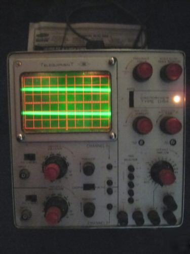 Telequipment D54 oscilloscope tektronix 