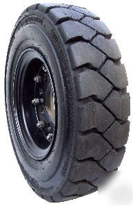 New forklift tires 650 x 10 hd 10 ply with tube & flap