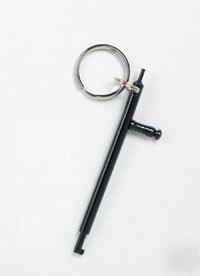 Nib police equipment supplies mi aton handcuff key #809