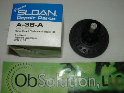 Sloan a-38-a water closet flushometer repair kit 