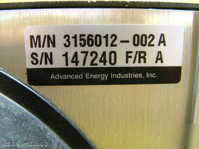 Ae advanced energy pdp 2500 rf generator 3156012-002A