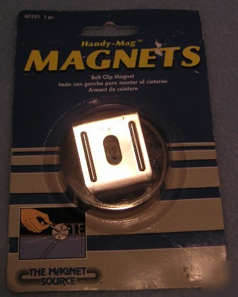 Belt clip magnet-great for hardward & sm tools.