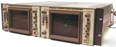 Leader lbo/lvs rack. waveform monitor/ntsc vectorscope