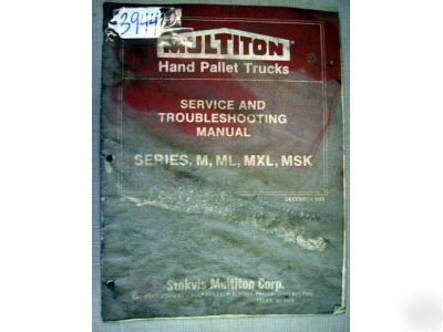 Multiton service series m, ml, mxl, msk