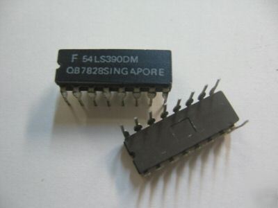 13PCS p/n 54LS390DM ; hard to find integrated circuit