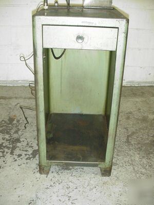 Burgmaster model 0B with cabinet, light, coolant pump