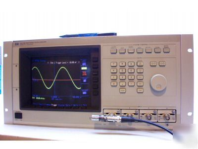 Hp agilent 54110D digitizing oscilloscope w/ 54002A