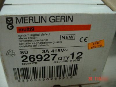 Merlin gerin 26927 MULTI9 C60 C120 auxillary 12PCS 