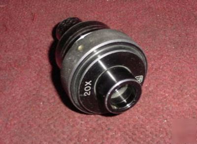 20X lens for jones & lamson pc-14 optical comparator