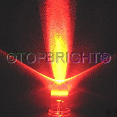 50 pcs ultra bright red led 5MM 15000MCD best buy f/r