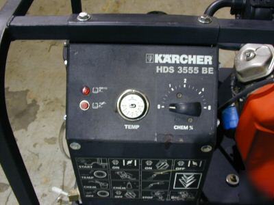 Karcher 20 h.p. honda hot water pressure washer 