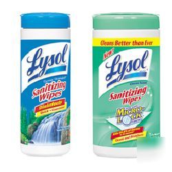 Lysol brand sanitizing wipes-rec 78849