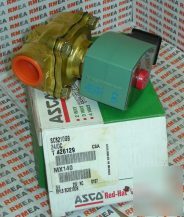 New asco red-hat solenoid valve SC8210G9 24VDC 3/4