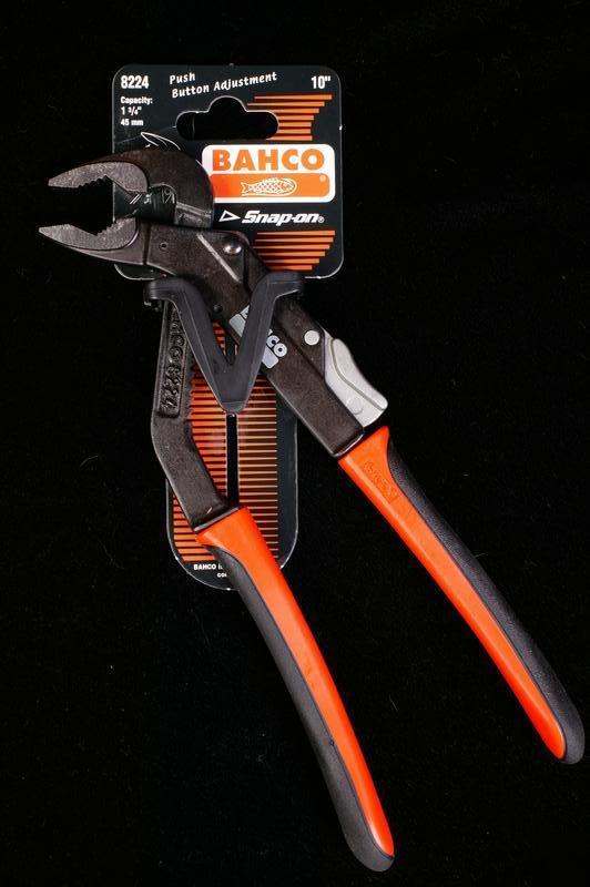 New lot of 15 bahco water pump pliers 8224 ergo grip 10