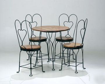 Ice cream parlor table and chair business
