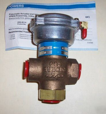 New powers 656-0014 3 way pneumatic mixing valve- cond