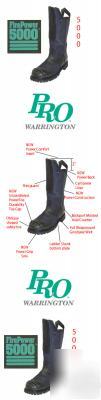 Pro warrington structural fire boot