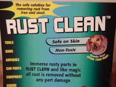 Rust clean rust remover 1 gallon size amazing one
