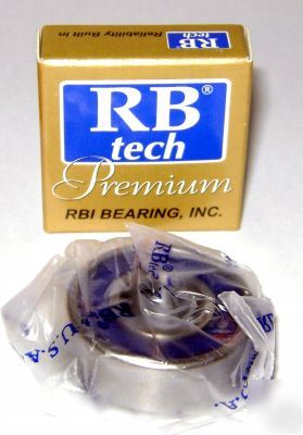 1615-2RS premium grade ball bearings, 7/16