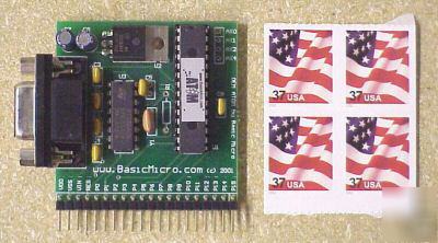 Basic atom 4 stamp sized microchip pic based module kit