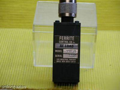 Ferrite control model T7219 rf load