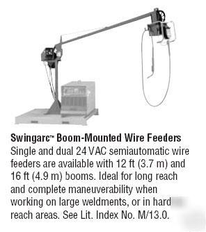 New miller 195073 ds-74DX12 swingarc dual wire feeder - 