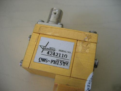 Quinstar qns series 26.5-40 ghz noise source & isolator