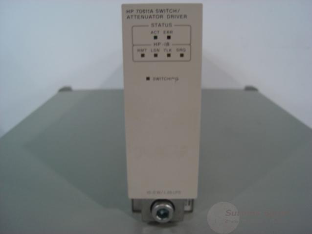 Hp 70611A switch / attenuator driver