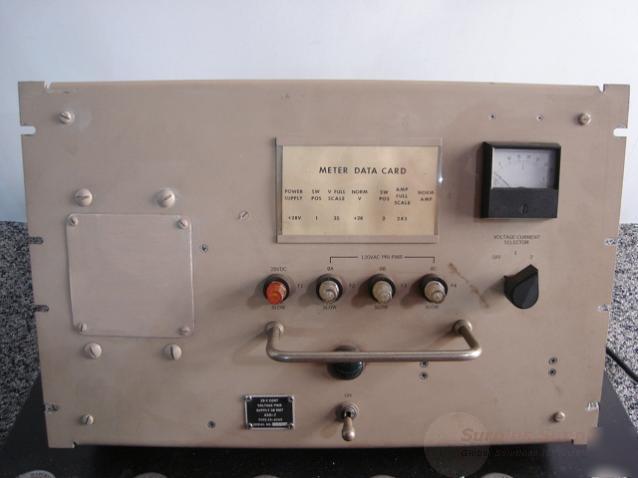 Hughes asr-7 28V constant voltage power supply panel