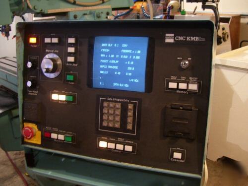 Hurco cnc mill, KMB1-m, kwikswitch,toolholders, working