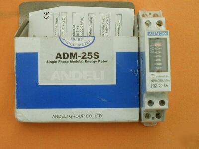 Nib andeli adm-25S single phase modular energy meter b 