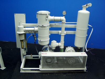 Novatec 5HP plastic vacuum conveying pump - used