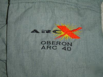 Oberon arc flash 40 complete xl coverall suit kit