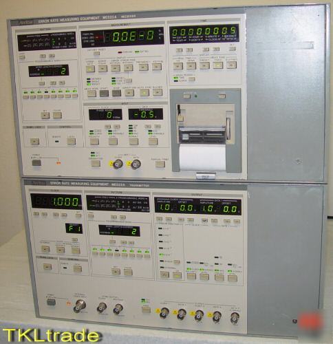 Anritsu ME522A error rate test system(rx & tx)