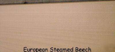 European steamed beech veneer - 24PC / 125 sq ft