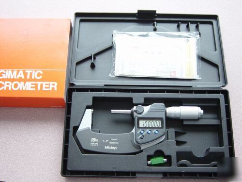 New mitutoyo digital 1-2 inch coolant proof micrometer