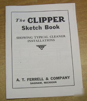 Old seed cleaner manual - clipper installation booklet