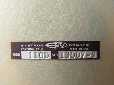 Systron donner pulse generator 110D