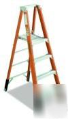 Werner P7406 fiberglass platform ladder