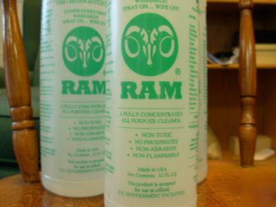 Ram industrial strength concentrate cleaner