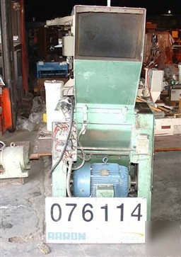 Used: foremost model hd-6 granulator. 20 hp motor, 230/