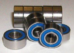Lot 10 radial bearings 2X5 stainless 2X5X2.3 sealed