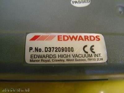 Edwards vacuum pump controller D37209000