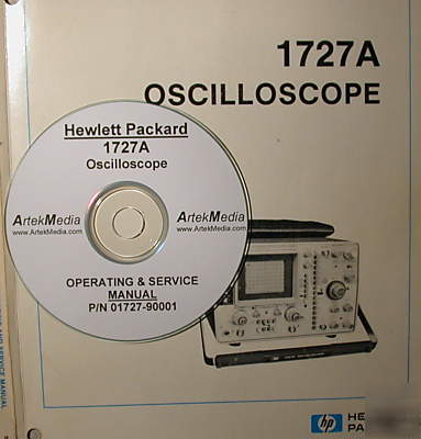 Hp 1727A operating & service manual