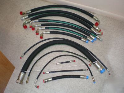 New hydraulic hose assorted sizes qty.14 pcs. - 