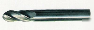 New - usa solid carbide ball end mill 4FL 3/8