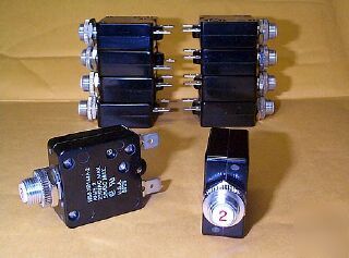 Potter & brumfield reset circuit breaker W58-XB1A4A-4